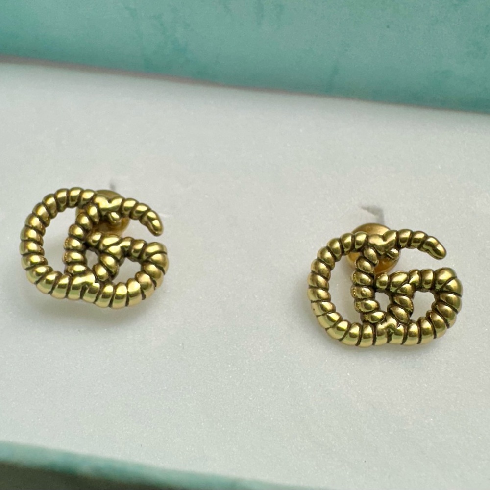 Letter Earrings NWOT